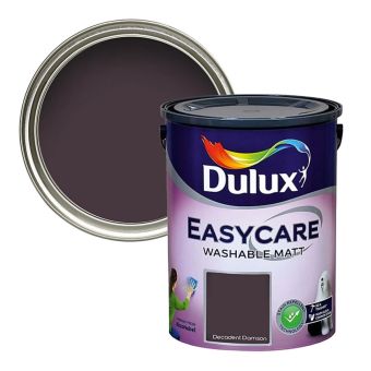 Dulux Easycare Matt Wall paint 5L - Decadent Damson