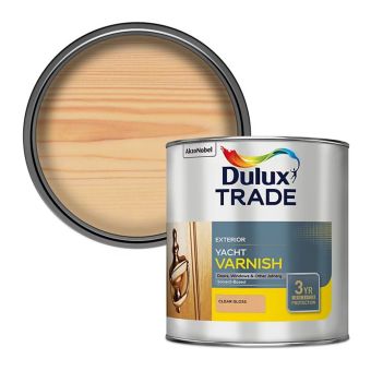 Dulux Trade Clear Gloss Wood varnish 2.5L