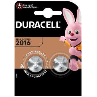 Duracell Battery CR2016 - 2 pack
