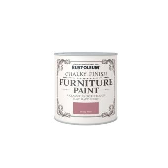 Rust-Oleum Chalky Finish Furniture Paint Dusky Pink 125ml