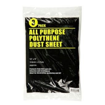 Dust Sheet - Pack of 3