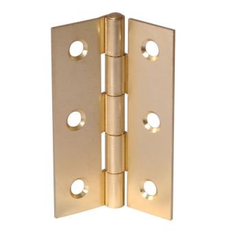 EB Brass Butt Hinge 1"