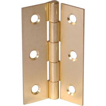 EB Brass Butt Hinge 3"