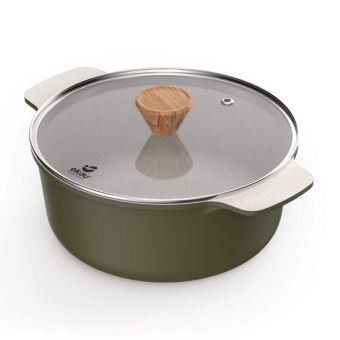 EKAU Home Essential Casserole Olive - 24cm