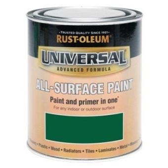 Rust-Oleum Universal All Surface Paint Emerald Green Gloss 250ml