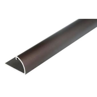 End Profile Anodised Aluminium Bronze - 24.5 x 13.5 / 1m