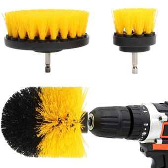 Drill Brush Attachment Set - 3 pieces