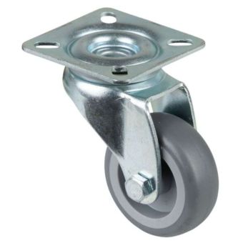 Equipment Castor 50mm swivel 50kg Grey