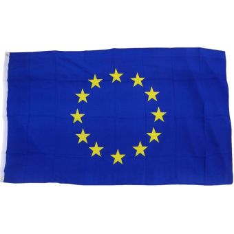 European Union Flag 90 x 150 cm – Premium Quality with Brass Eyelets