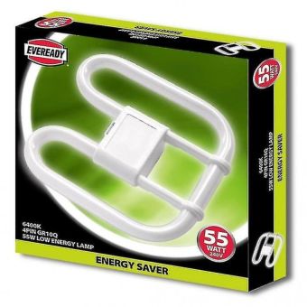 Eveready 2D 4 Pin CFL 55W