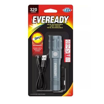 Eveready Metal Rechargeable Torch