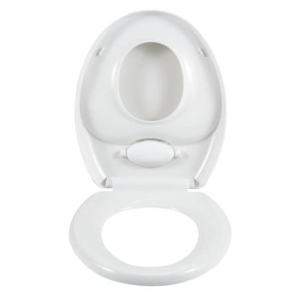 Family 2 in1 Adult & children's Soft Close Toilet seat - White