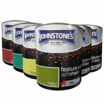 Johnstones Soft Sheen Feature Wall Paint - 2.5L