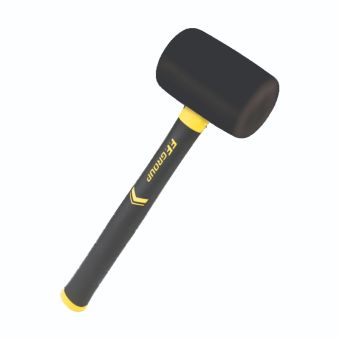 FF Group Rubber Mallet 450G - Black