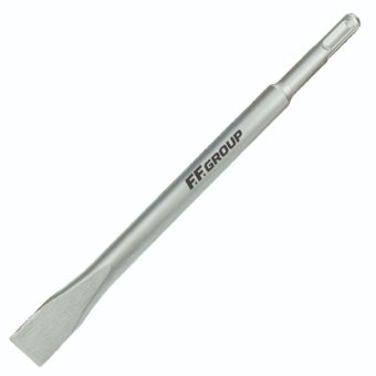 FF Group SDS-Plus Flat Chisel 250mm x 20mm for Masonry and Concrete Demolition