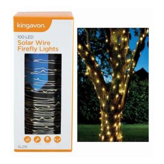 Kingavon 100 LED Solar Wire Firefly Lights