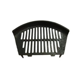 Mansion Black Cast Iron Fire Grate - 14"
