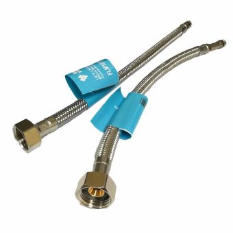 MV Flexible M10 (8mm Bore Tap) Monobloc To Tap Connector - Pair