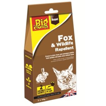 Big Cheese Fox & Wildlife Repellent 2 x 50g Sachets
