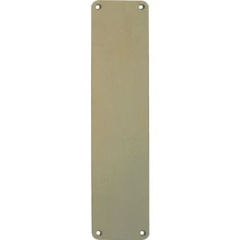 Finger Plate Brass 325x75