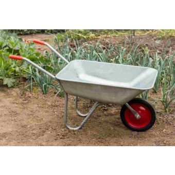 Ambassador Boxed Galvanised Wheelbarrow 80L Capacity