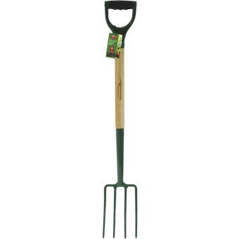 Ambassador Natural Ash Handle Carbon Steel Border Fork