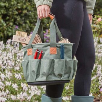 Garden Tidy Bag I Large storage with multiple side pockets I 26 x 28cm