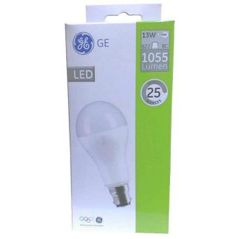 GE LED 13W (75W Equivalent) GLS Bayonet Cap Fitting B22/ BC Light Bulb