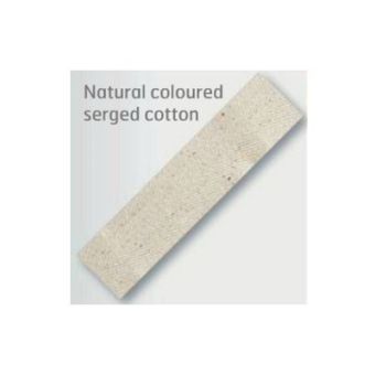 Natural Serged Cotton Strap