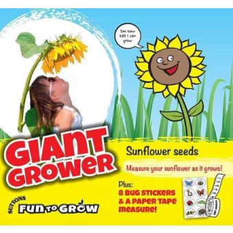 Sunflower Seeds - Giant Grower (Tall Single)
