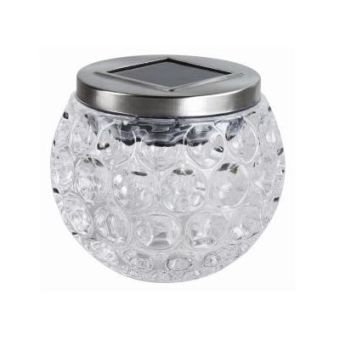 Solar Glass Table Globe