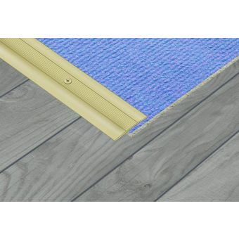 SupaDec Aluminium Coverstrip Gold Effect 34mm x 900mm