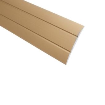 Trojan 38mm Gold Self Adhesive Coverstrip Profile - 0.9m