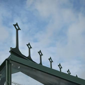 Vitavia Green Cresting For Greenhouse - 7x610mm