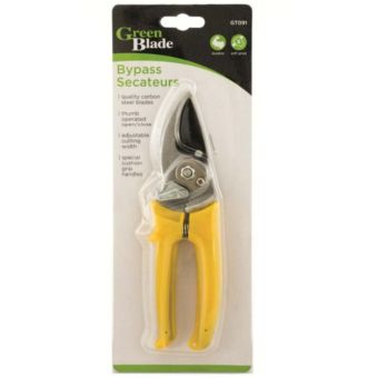 Green Blade Bypass Secateurs