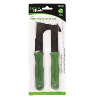 Green Blade Patio Weed Knife Set - 2 Pieces