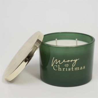 Green Jasmine Candle with Lid