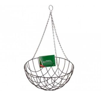 12" Green Hanging Basket