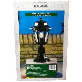 Micromark Havana Die Cast Pedestal Lantern