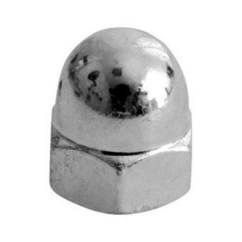 M8 Hex Dome Nuts - A2 Stainless Steel