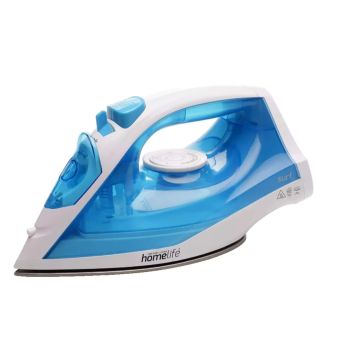 HomeLife 1800w Essential Steam Iron Non-stick Soleplate 1.9m Cord