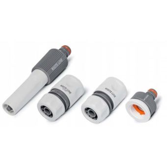 1/2'' Garden Hose - 4 Piece Accessory Set