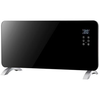 2KW Glass Panel Heater WIFI - Black
