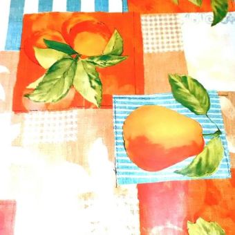 Orchard Design Oilcloth
