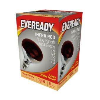 250W E27 Infra Red Lightbulb