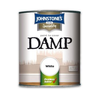 Johnstones 2.5l Damp Proof Paint White