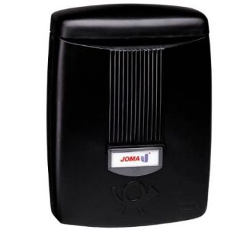 Joma Dual-Access Black Letterbox – Secure, Versatile Mailbox for Wall or Fence Mounting