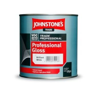 Johnstones Professional Gloss 1lt Brilliant White