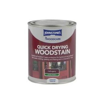 Johnstones 750ml Outdoor Stain Mahogany Quick Drying