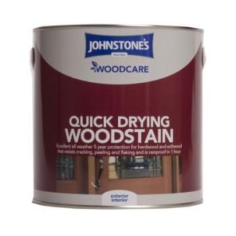 Johnstone's Woodcare Quick Drying Woodstain 2.5L Antique Pine